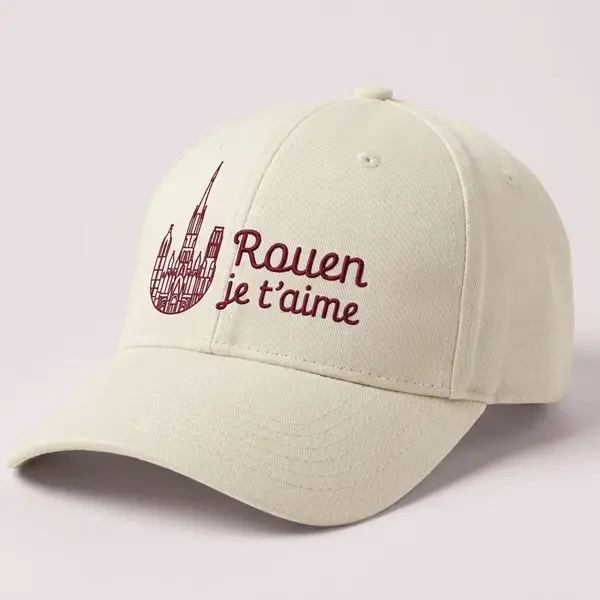 Casquette brodée Rouen