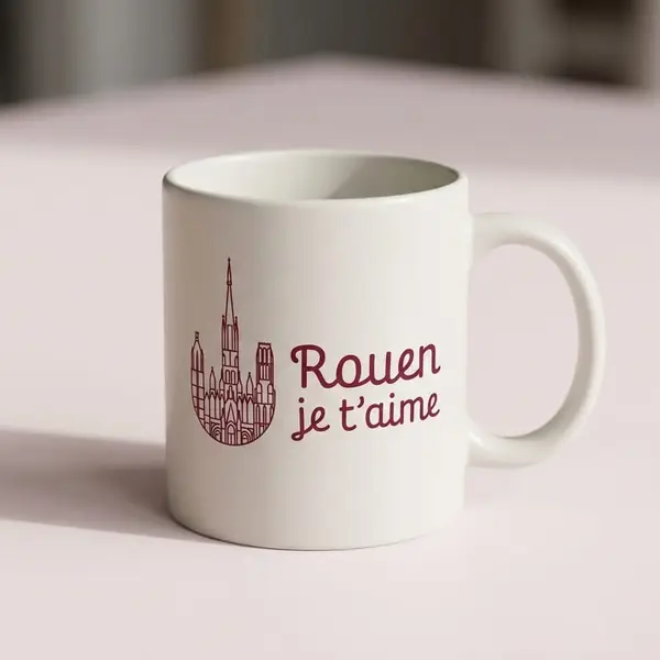 Mug « Rouen je t’aime »